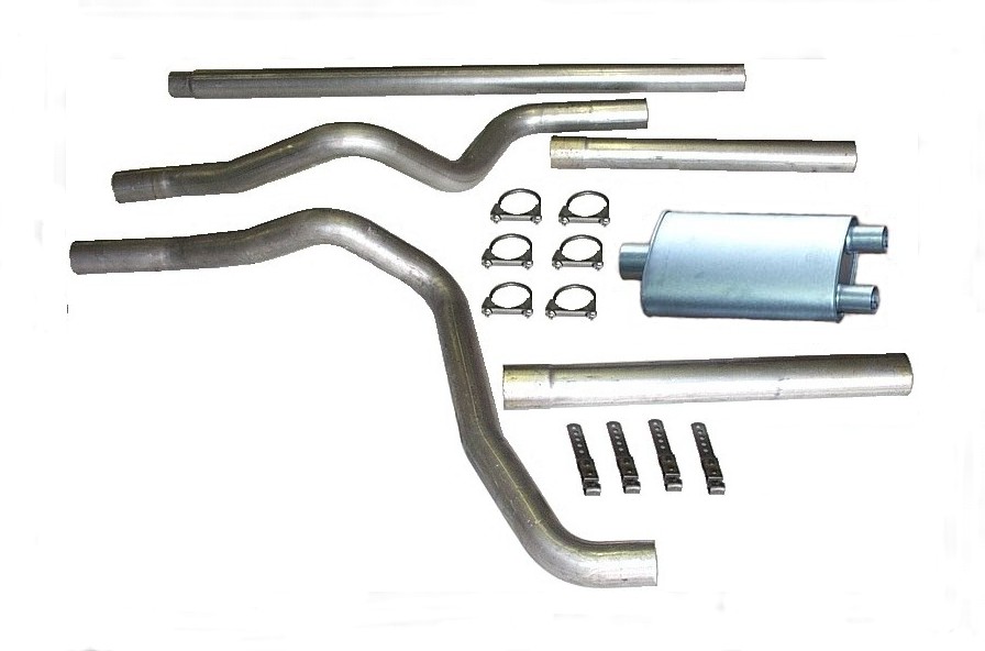 Gibson Performance Exhaust System 66565 - Stainless Steel Split Rear Dual Exhaust