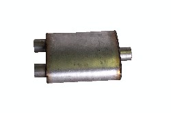 HPM welded turbo muffler