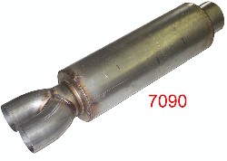 Welded Truck Muffler